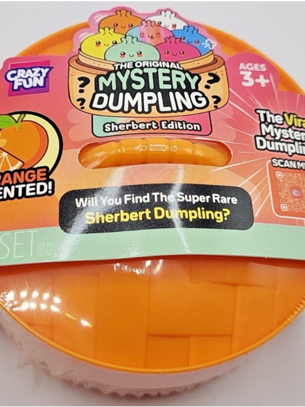 Viral Brand New Crazy Fun Mystery Dumpling Sherbert Edition Orange Scented RMS